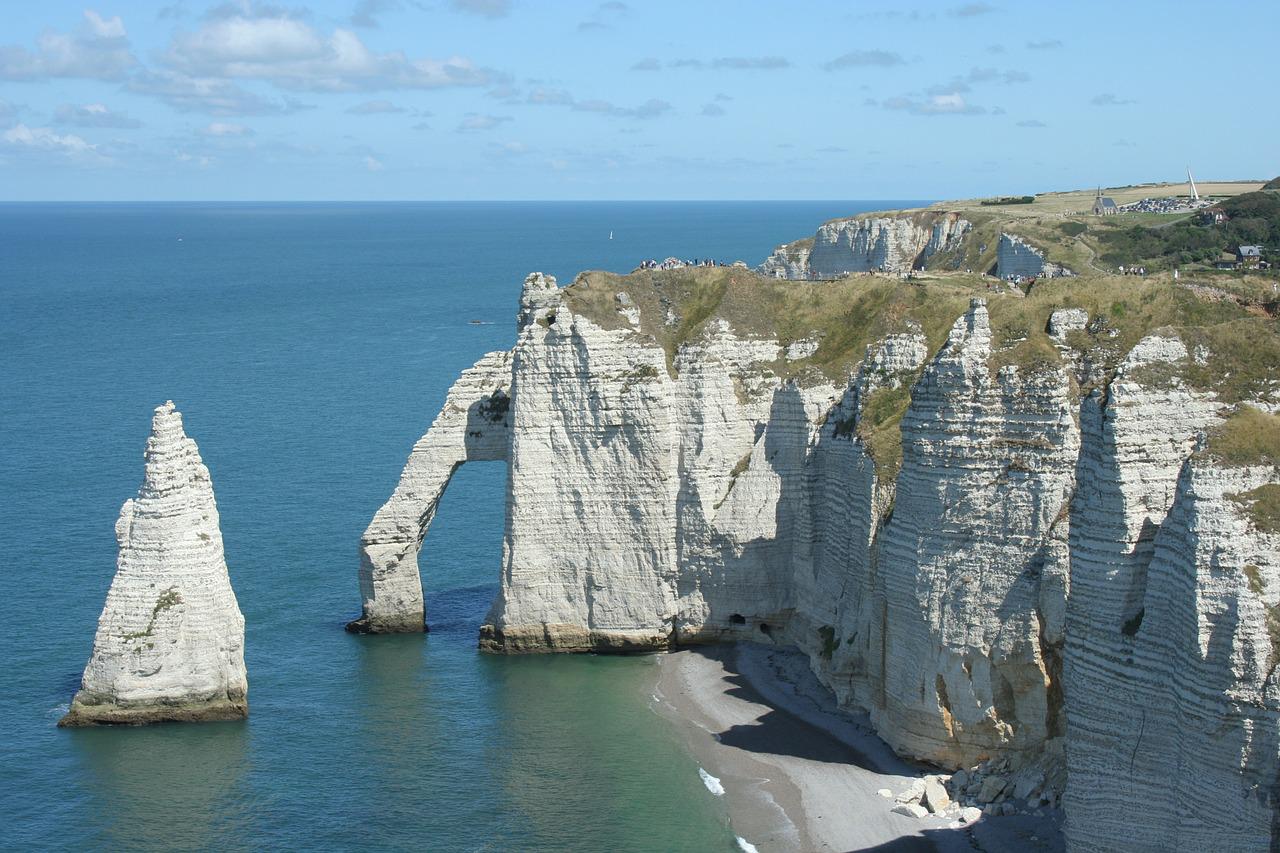 falaise normandie