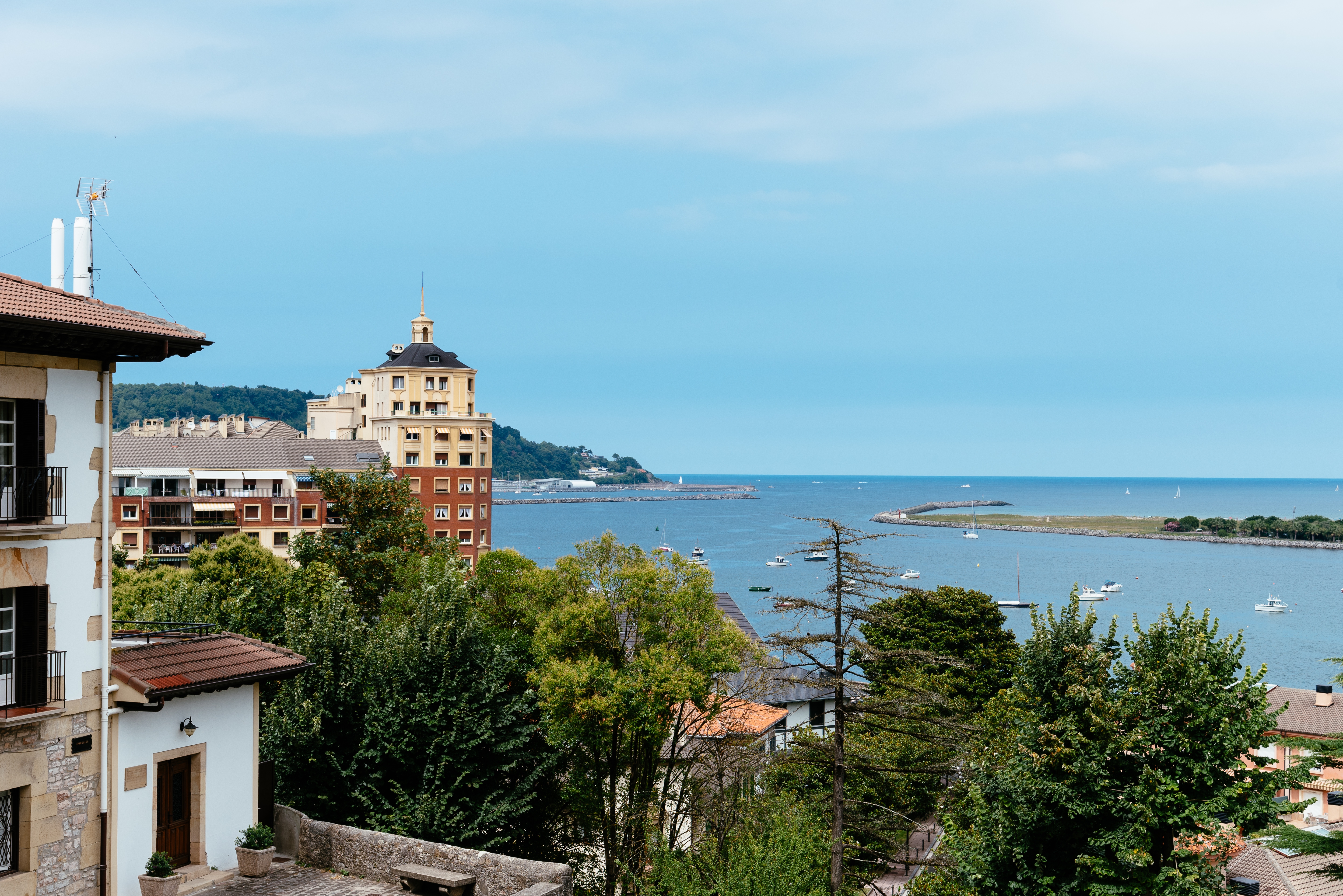 hendaye pays basque vue mer